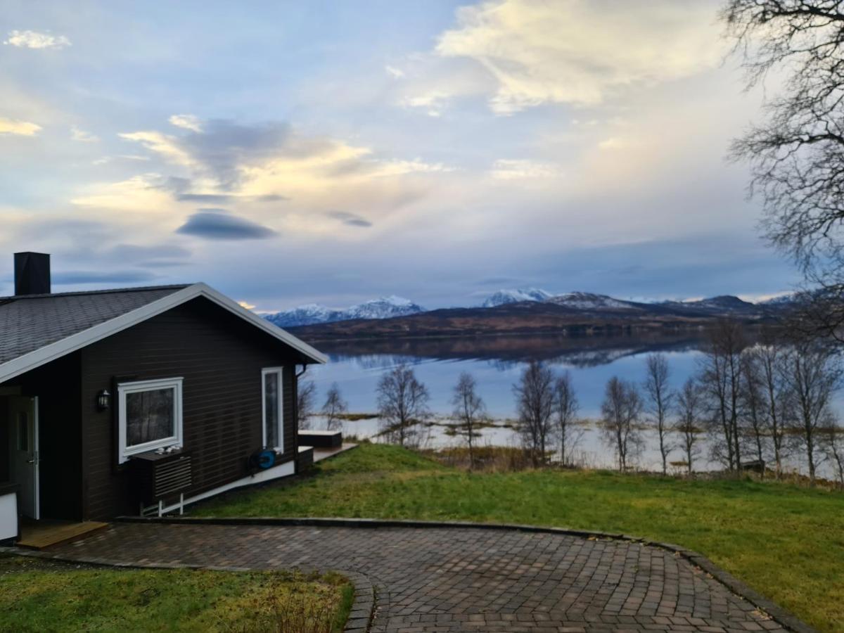 Вилла Great House With Amazing Location!!Sea & Mountain View! Kvaloya Экстерьер фото